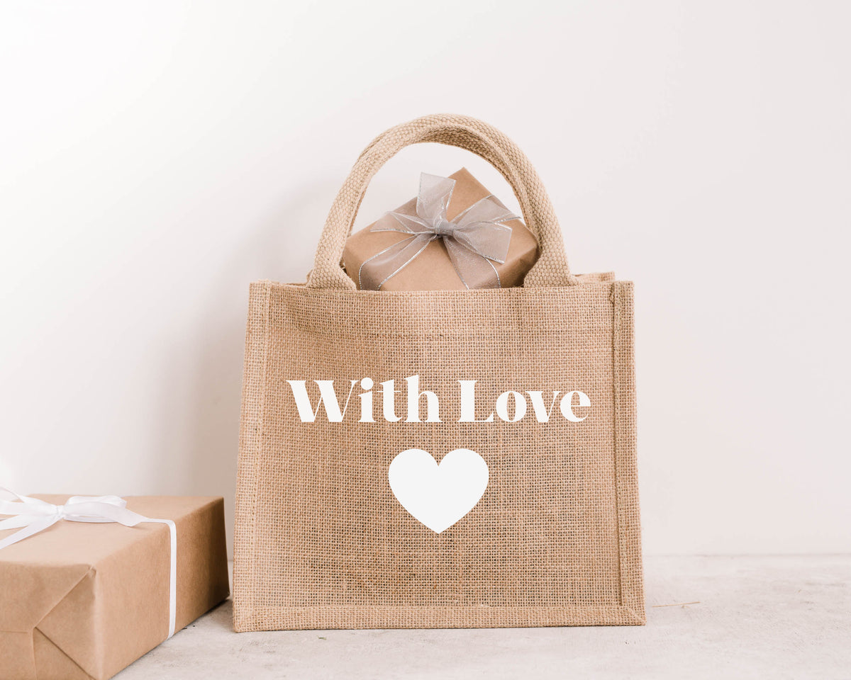 Paper discount jute bags