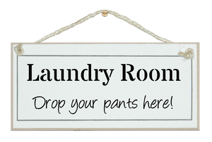 Laundry - drop your pants