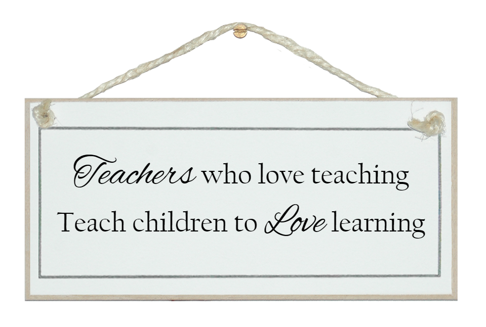 Teachers who love teaching... – Crafty Clara